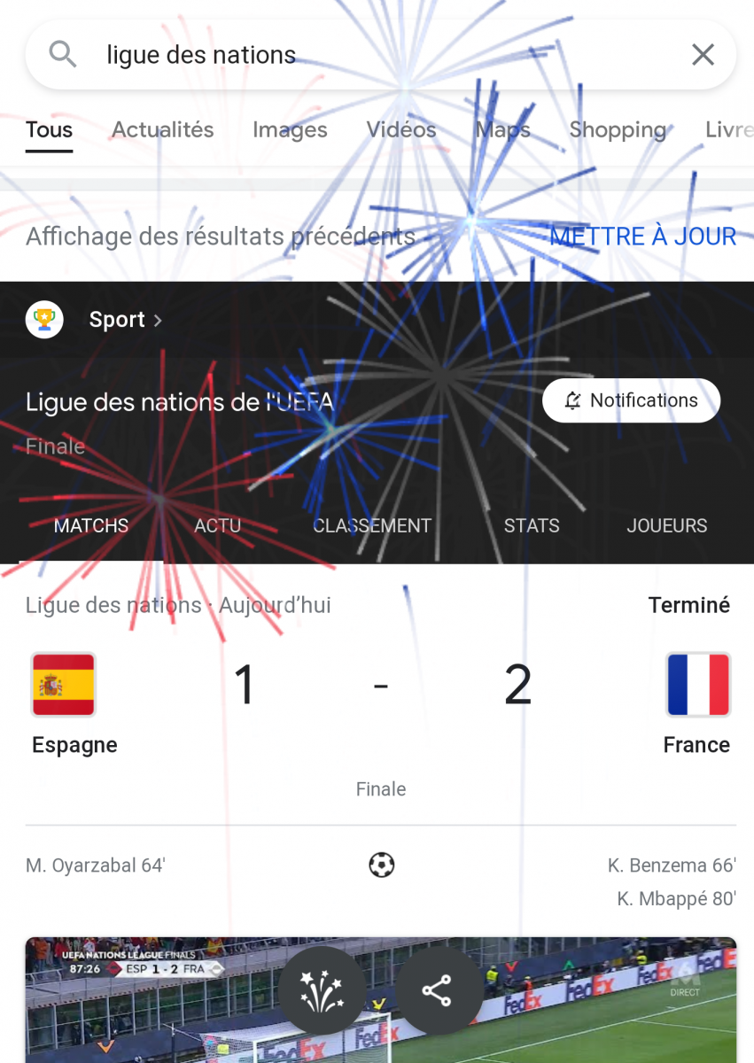 L'équipe de France remporte la Ligue des Nations