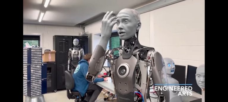 Ameca, l&rsquo;humanoide au visage très réaliste