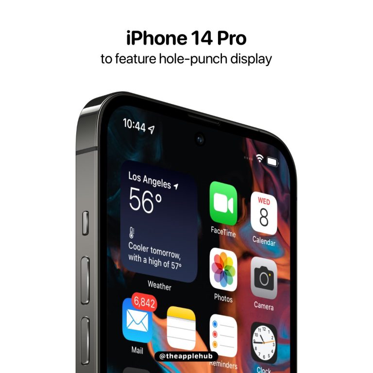 L&rsquo;Iphone 14 Pro aura un trou à la place de l&rsquo;encoche