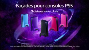 Façades PS5 et Manettes dual sense PS5