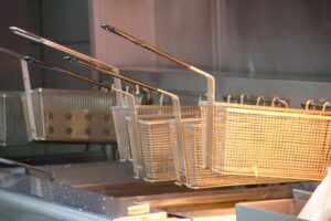 panier de friteuse professionnelle restaurant