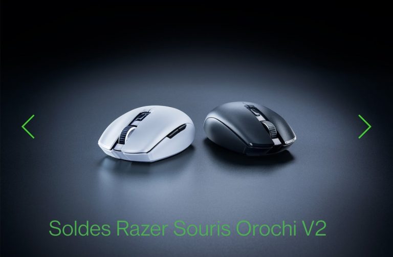 Soldes Razer Souris gaming Orochi V2 blanche