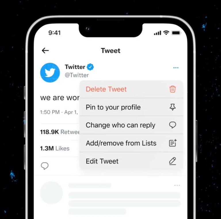 Twitter confirme travailler sur le bouton d&rsquo;édition de tweet