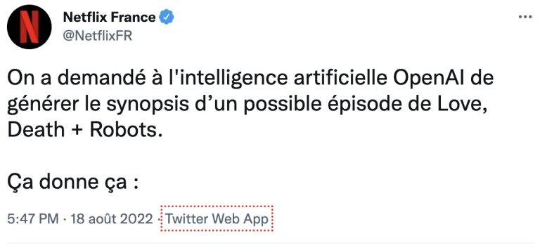Netflix fait écrire un épisode de Love Death, Robots par l&rsquo;intelligence artificielle