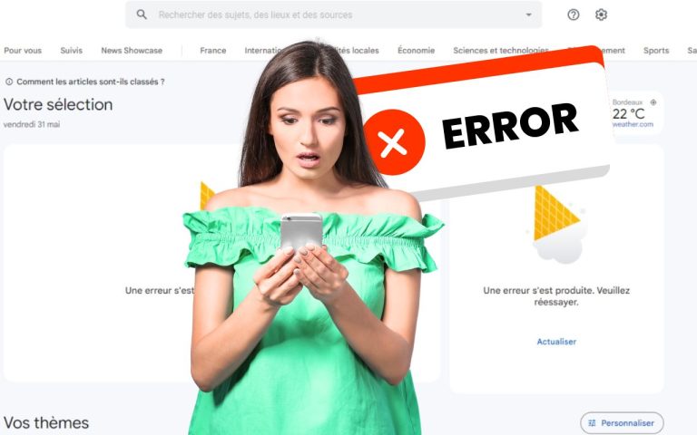 Panne Google News et Discover : découvrez l&rsquo;énorme erreur qui a bouleversé la planète pendant 1 heure et dont tout le monde parle !