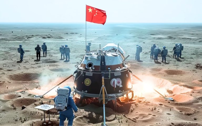Des objets rapportés de l&rsquo;espace : La Chine réussit le premier retour d&rsquo;échantillons de la face cachée de la Lune, un pas de géant pour l&rsquo;humanité !