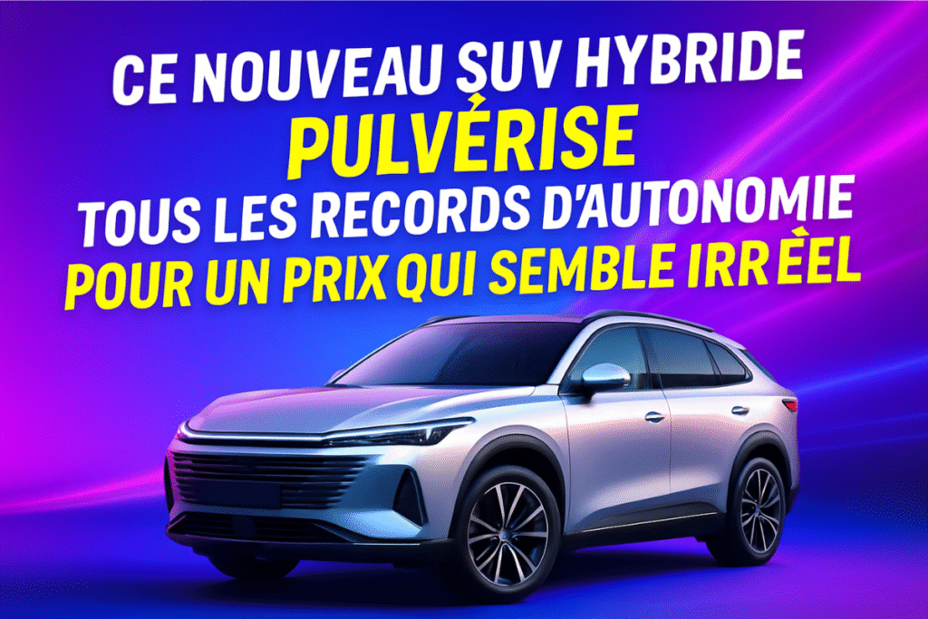 Une voiture hybride chinoise capable de parcourir 2000 km sans recharge pour un prix inférieur à 12 000 € ? La révolution est en marche