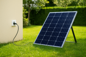 Autoconsommation électrique Les panneaux solaires plug and play bientôt interdits ? la France pourrait restreindre leur usage pour des raisons de sécurité