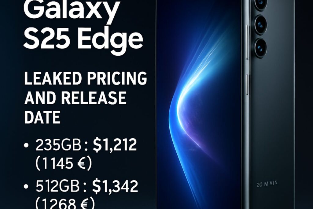 Un leak confirme tout : prix, design ultra-fin et date de sortie du très attendu Samsung Galaxy S25 Edge