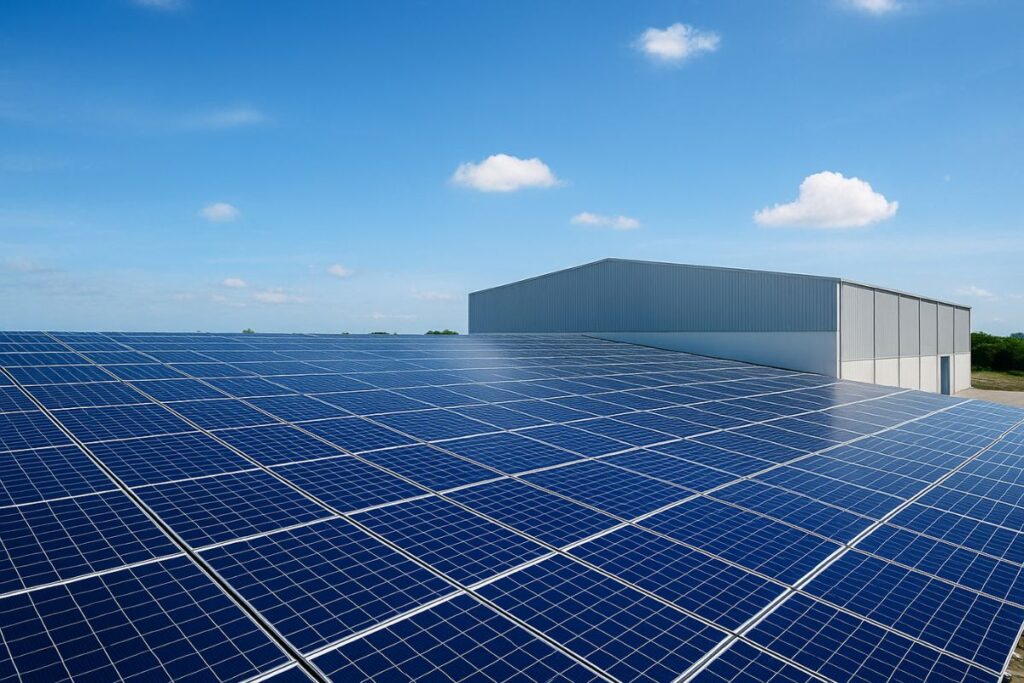 Comment la France transforme discrètement ses toitures industrielles en centrales solaires grâce à la loi et aux prix en chute libre Comment la France transforme discrètement ses toitures industrielles en centrales solaires grâce à la loi et aux prix en chute libre