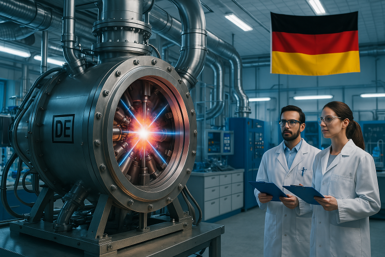 L’Allemagne mise le plus gros “coup de poker” de son histoire énergétique avec 385 millions d’euros investis dans la fusion nucléaire par confinement inertiel au laser