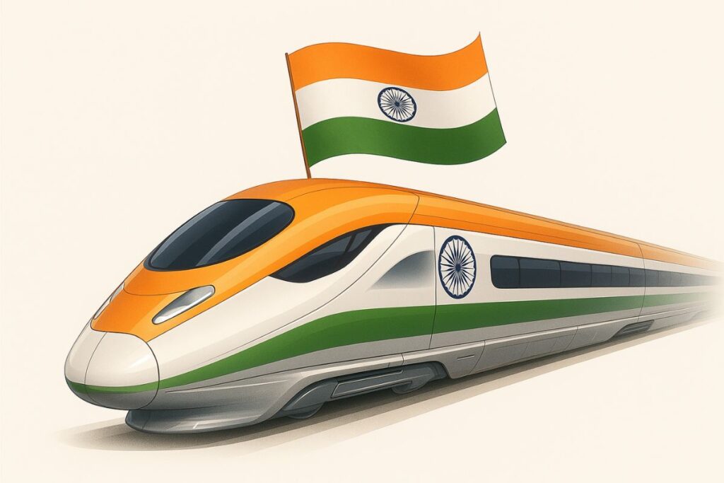 Train du futur à 1 000 km/h : Découvrez comment l’Inde vient de surpasser la Chine et les États-Unis en toute discrétion