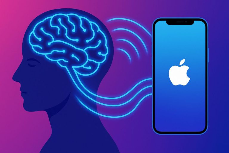 Apple veut vous faire contrôler l’iPhone par la pensée : une alliance inattendue entre technologie, médecine et accessibilité