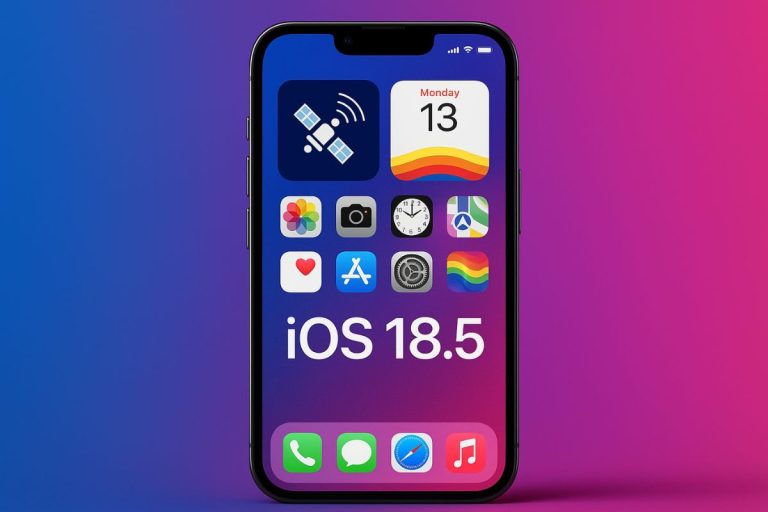 Apple déploie iOS 18.5 : messagerie satellite, sécurité renforcée et un clin d’œil coloré à la communauté Pride
