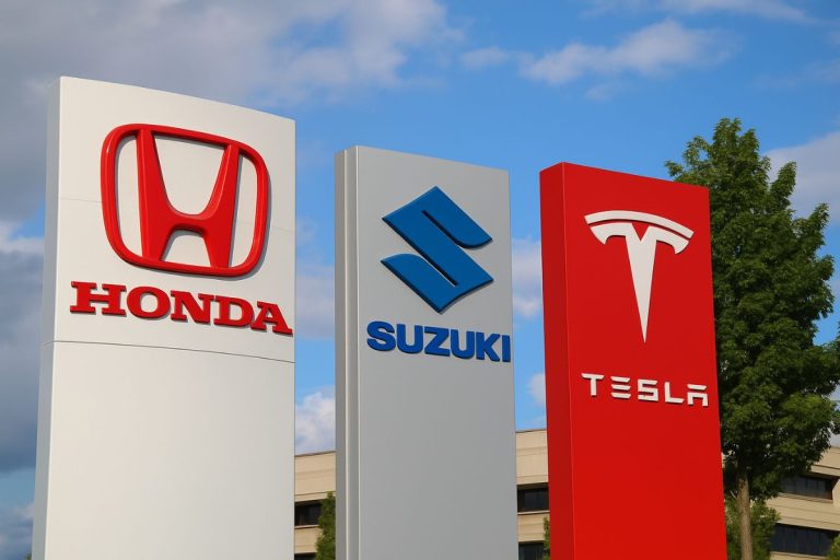 Tesla devient l’arme secrète de Honda et Suzuki pour ne pas rater le virage électrique mondial
