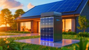 Illustration de solutions énergétiques innovantes proposées par Beem pour l'autonomie des foyers. Image réalisée par IA.