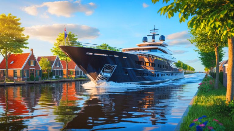 Un yacht de 80 mètres à 200 millions de dollars prêt à s’effondrer rien qu’en touchant l’eau, les ingénieurs sidérés