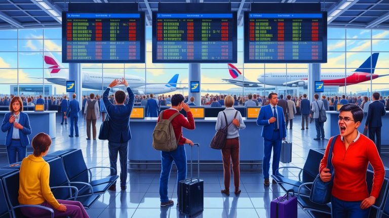 Indemnités aériennes en chute libre : découvrez comment les retards de vol vous coûtent des centaines d&rsquo;euros en moins qu&rsquo;avant, selon des experts du secteur