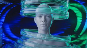 Illustration de l'impact des hallucinations des intelligences artificielles avancées, créée par intelligence artificielle.