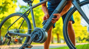 « C’est comme si vous donniez des ailes à votre vélo » : découvrez comment transformer votre vélo classique en électrique en seulement trois minutes chrono Illustration de la transformation d'un vélo classique en vélo électrique grâce au kit innovant de Kamingo, générée par intelligence artificielle.
