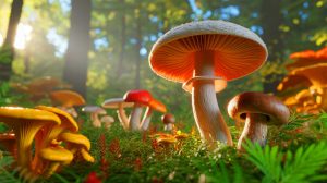 Illustration de l'effet potentiel de la psilocybine sur le vieillissement cellulaire.