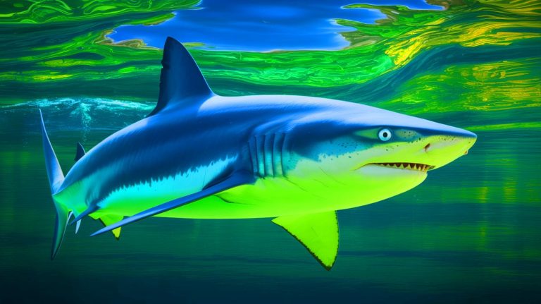 Le requin bleu qui change de couleur comme un caméléon : une découverte qui va bouleverser notre vision de l&rsquo;océan et remettre en cause nos certitudes scientifiques