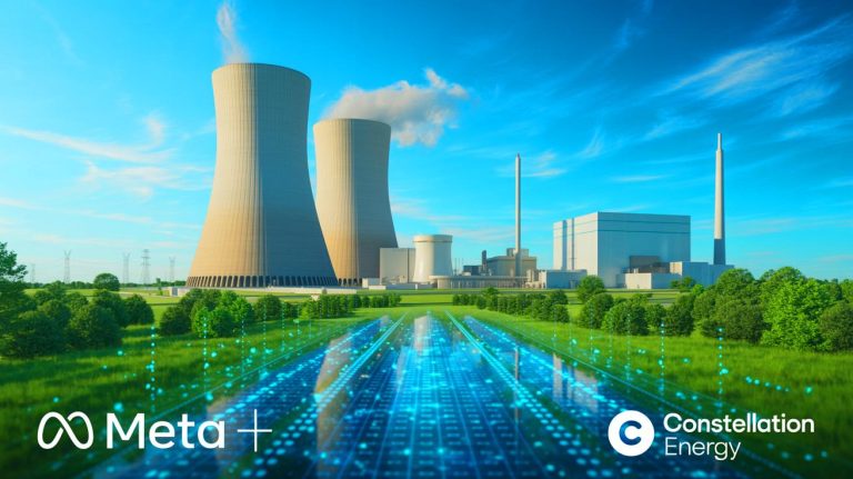 « On va brancher l’intelligence artificielle sur le nucléaire » : Meta signe un accord inédit de 20 ans avec la centrale Clinton pour ses data centers
