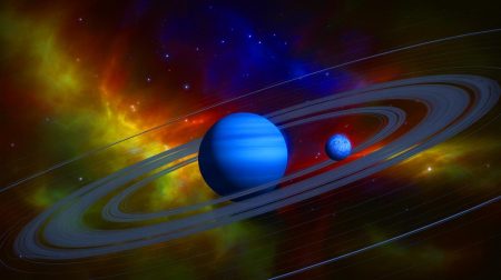 Un scientifique affirme « cette découverte de l’objet lié à Neptune bouleversera l’astronomie » et crée une fracture inédite dans la communauté des chercheurs Illustration de l'orbite unique de 2020 VN40 synchronisée avec Neptune.