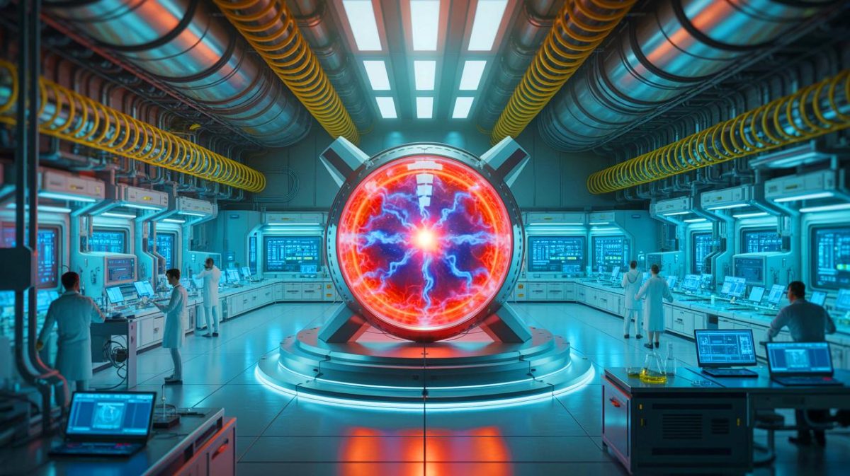 Illustration de la progression vers la fusion nucléaire contrôlée grâce au stellarator Wendelstein 7-X.