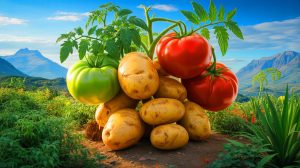 La découverte choquante d’un expert : « Nos pommes de terre viennent de la tomate » bouleverse l’histoire agricole mondiale Illustration de l'hybridation naturelle entre tomates et espèces de pommes de terre il y a 9 millions d'années.