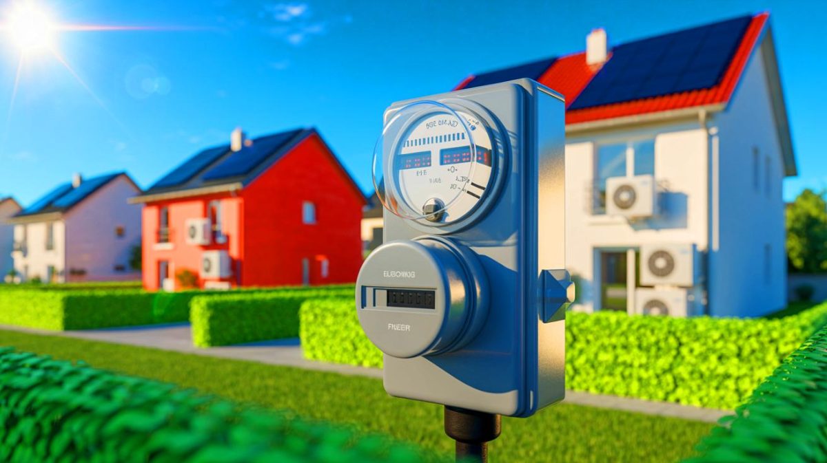 Illustration de l'augmentation des tarifs de l'électricité en France en raison des vagues de chaleur estivales.