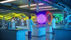 Illustration de l'indiscernabilité quantique démontrée par des photons non intriqués.