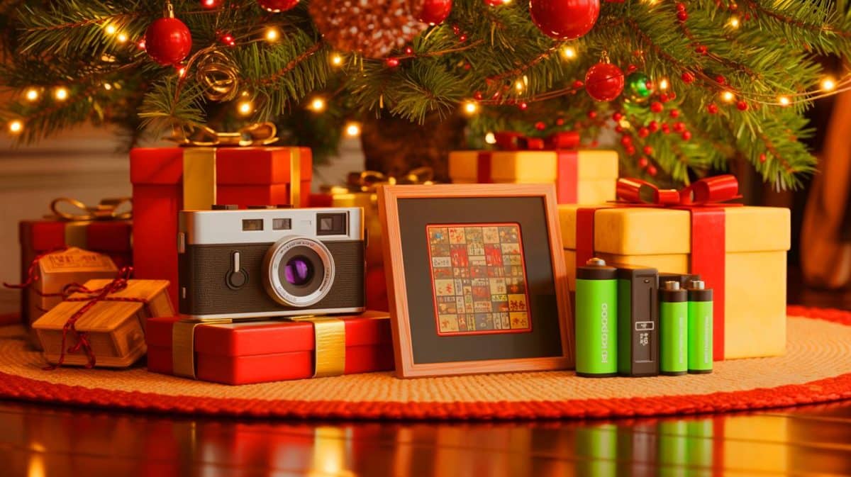 Illustration de cadeaux de Noël originaux et variés pour tous les budgets.