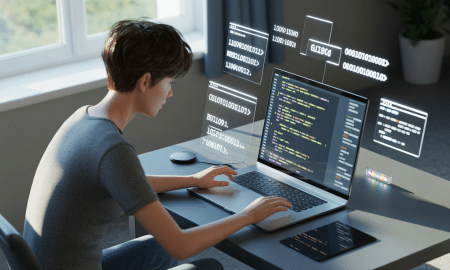 Découvrir les bases de la programmation pour les geeks débutants apprenez les concepts fondamentaux de la programmation avec ce guide pour geeks débutants, conçu pour vous initier pas à pas au monde du code.